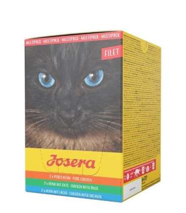 JOSERA Multipack - chicken, duck, salmon - 6x70 g