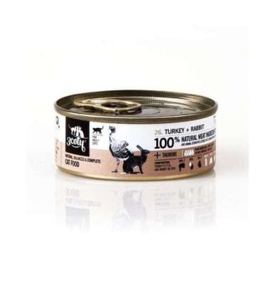3COTY Turkey with rabbit - wet cat food - 80g