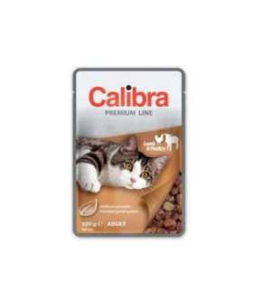 CALIBRA Cat Premium Adult Lamb & Poultry - wet cat food - 100g