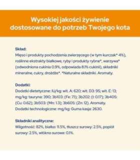 PURINA Cat Chow Chicken, Zucchini - wet cat food - 10x85 g