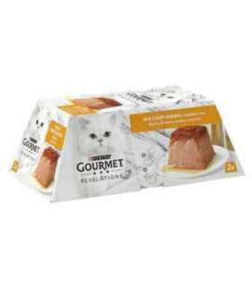 PURINA Gourmet Revelations Mousse with chicken in sauce - wet cat food - 2x57g