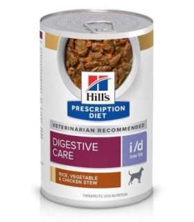 HILL'S Prescription Diet i/d Low Fat Stew with chicken and vegetables - wet dog food - 354g