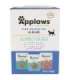 APPLAWS Fish selection multipack in broth - wet cat food - 12x70g