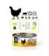 3COTY Chicken - wet cat food - 80g
