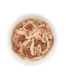 SCHESIR After Dark Chicken fillet with duck in broth - wet cat food - 80g