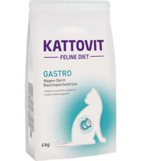 Kattovit Gastro 4kg cats dry food Adult Vegetable