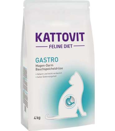 Kattovit Gastro 4kg cats dry food Adult Vegetable