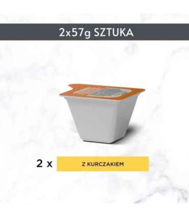 PURINA Gourmet Revelations Chunks in jelly with chicken - wet cat food - 2x57g