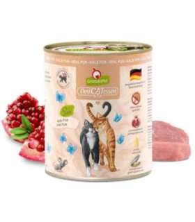 GRANATAPET DeliCATessen Pur Veal - wet cat food - 800g