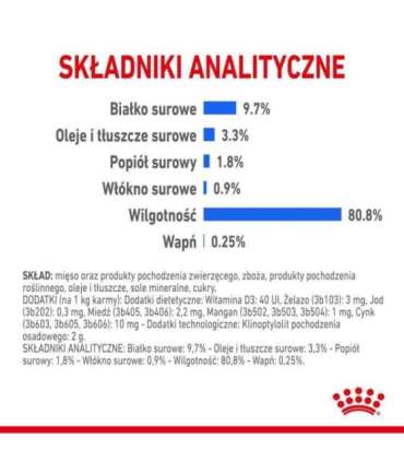 ROYAL CANIN Indoor Sterilized - Wet food for adult cats - Chunks in sauce 12x85 g