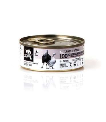3COTY Turkey with goose For kittens - wet cat food - 80g