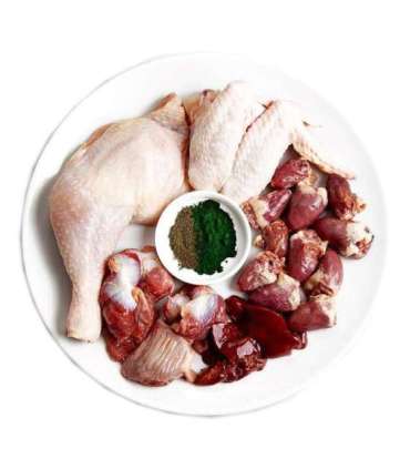 3COTY Chicken with spirulina Senior - wet cat food - 80g