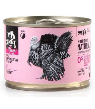 3COTY Cheers! 62. Turkey - wet cat food - 160g
