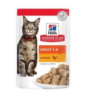 HILL'S Science Plan Adult with chicken - wet cat food - 85g