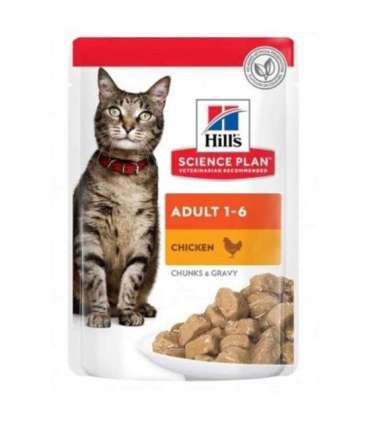 HILL'S Science Plan Adult with chicken - wet cat food - 85g