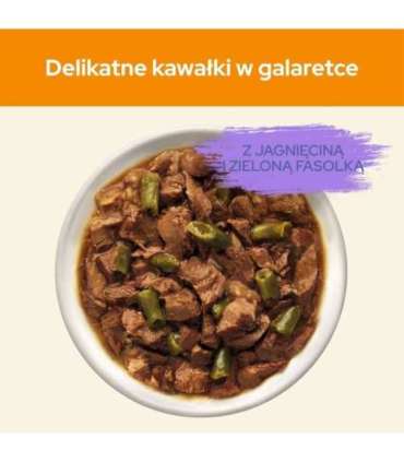 PURINA Cat Chow Lamb, Green Beans - wet cat food - 10x85 g