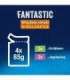 Felix Fantastic rabbit, lamb - wet food for cats 340 g (4x 85 g)