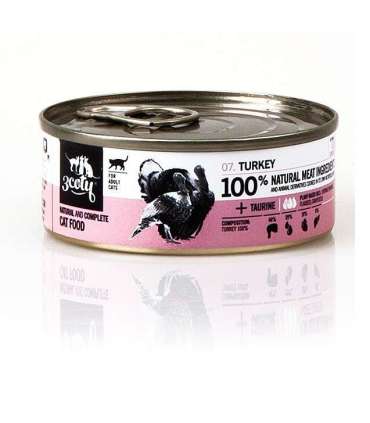 3COTY Turkey - wet cat food - 80g
