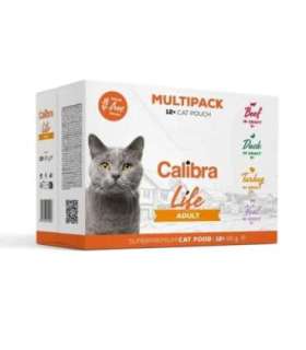 CALIBRA Cat Life Adult - wet cat food - 12x85g