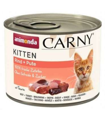 ANIMONDA Carny Kitten Beef with turkey - wet cat food - 200g