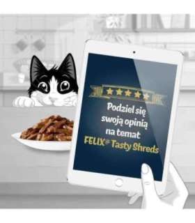 FELIX Tasty Shreds with beef and chicken - 4x 80g