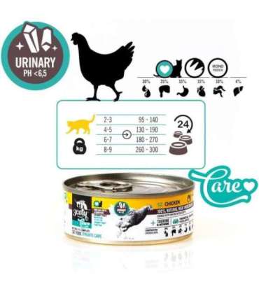3COTY Chicken Struvite care - wet cat food - 80g