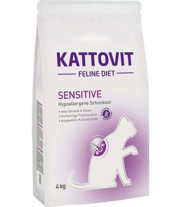 Kattovit Sensitive 4kg cats dry food Adult