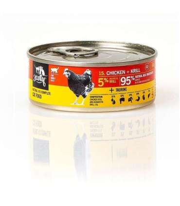 3COTY Chicken with krill - wet cat food - 80g