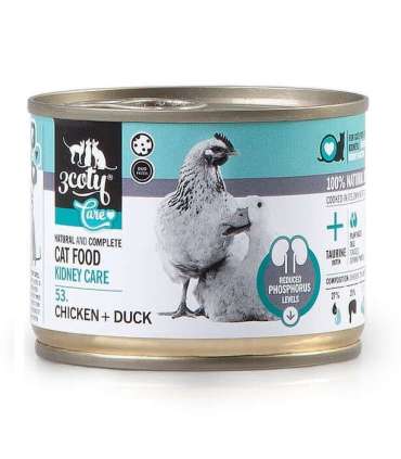 3COTY 53. Chicken + duck Kidney Care - wet cat food - 180g