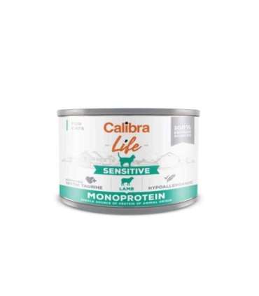 CALIBRA Cat Life Sensitive Lamb - wet cat food - 200g