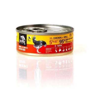 3COTY Chicken with krill For kittens - wet cat food - 80g