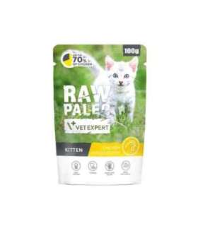 VETEXPERT Raw Paleo Kitten Chicken - wet cat food - 100g