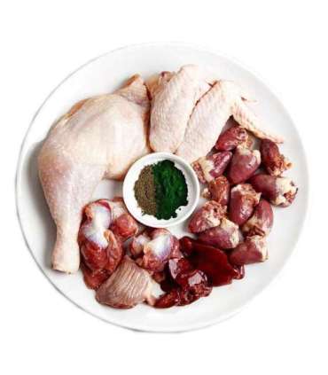 3COTY 48. Chicken with spirulina - wet cat food - 180g