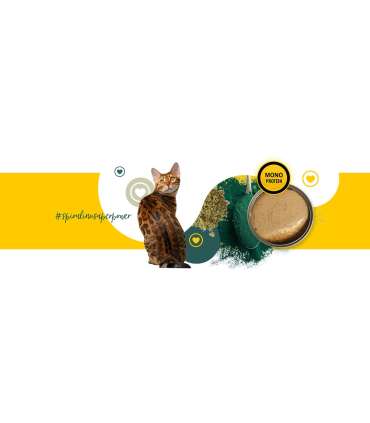 3COTY 48. Chicken with spirulina - wet cat food - 180g