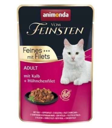ANIMONDA vom Feinsten Veal - wet cat food - 85 g