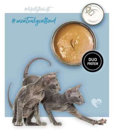 3COTY Turkey with chicken For kittens - wet cat food - 80g