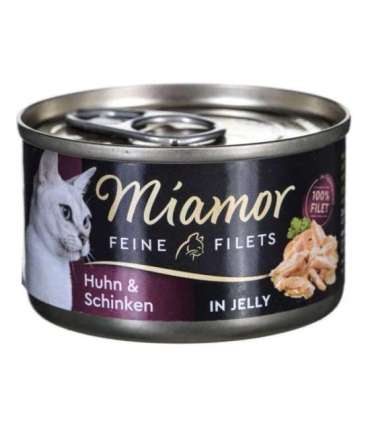 Miamor cats moist food Chicken with ham and rice 100 g