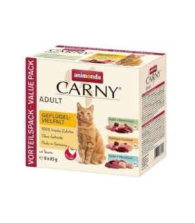 ANIMONDA Carny Adult Poultry mix - wet cat food - 8x85g
