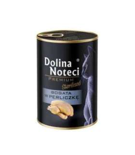 DOLINA NOTECI Premium Sterilised Rich in guinea fowl - wet cat food - 400g