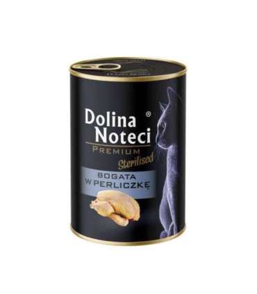 DOLINA NOTECI Premium Sterilised Rich in guinea fowl - wet cat food - 400g