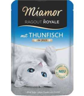 MIAMOR Ragout Royale Tuna in jelly - wet cat food - 100g