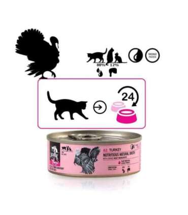 3COTY Turkey Cheers! - wet cat food - 75g