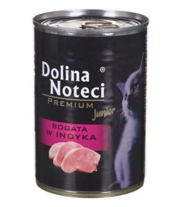Dolina Noteci Premium Junior rich in turkey - Wet cat food - 400 g