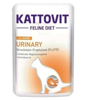 KATTOVIT Feline Diet Urinary Chicken - wet cat food - 85g