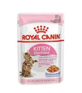 ROYAL CANIN FHN Kitten Sterilised - Wet cat food - 12x85g