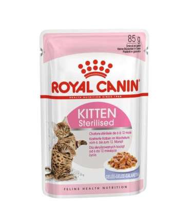 ROYAL CANIN FHN Kitten Sterilised - Wet cat food - 12x85g