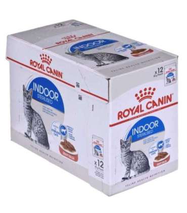 ROYAL CANIN FHN Indoor jelly - wet food for adult cats - 12x85g