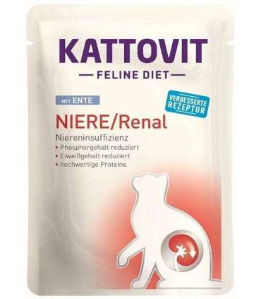 KATTOVIT Feline Diet Niere/Renal - wet cat food - 12 x 85g