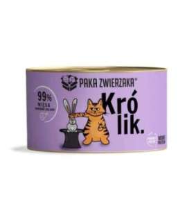 PAKA ZWIERZAKA Rabbit - wet cat food - 200g