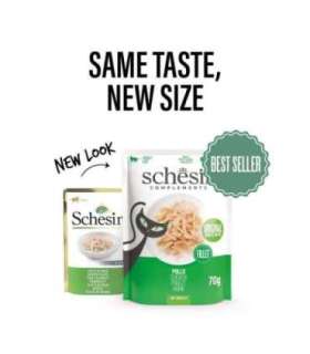 SCHESIR Chicken fillet in jelly - wet cat food - 70g